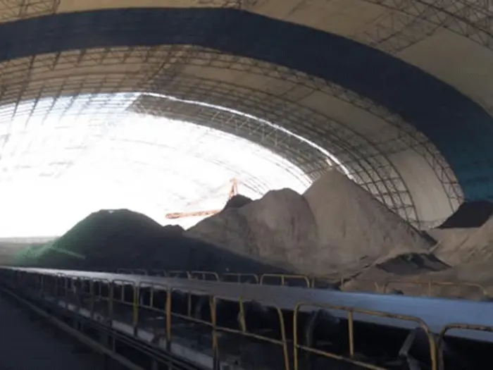 安康煤棚料仓网架